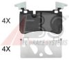 A.B.S. 37632 OE Brake Pad Set, disc brake